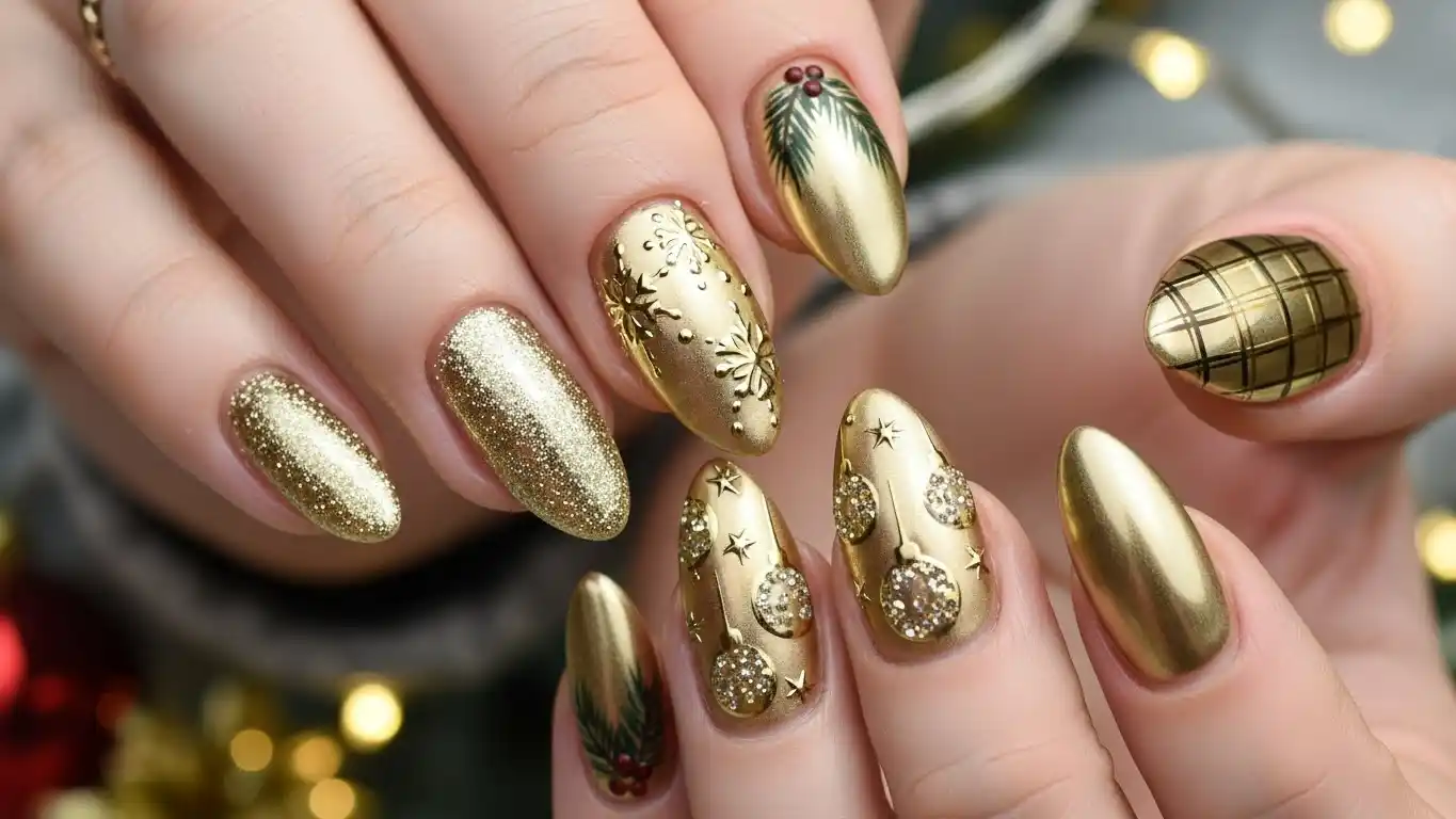 15-Stunning-Gold-christmas-nails-ideas-for-a-festive-look-feature-image