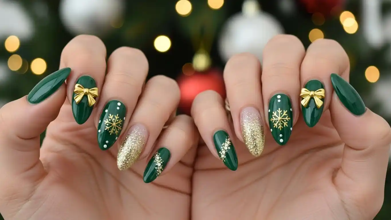 stunning-chic-christmas-nails-ideas-for-holiday-glam