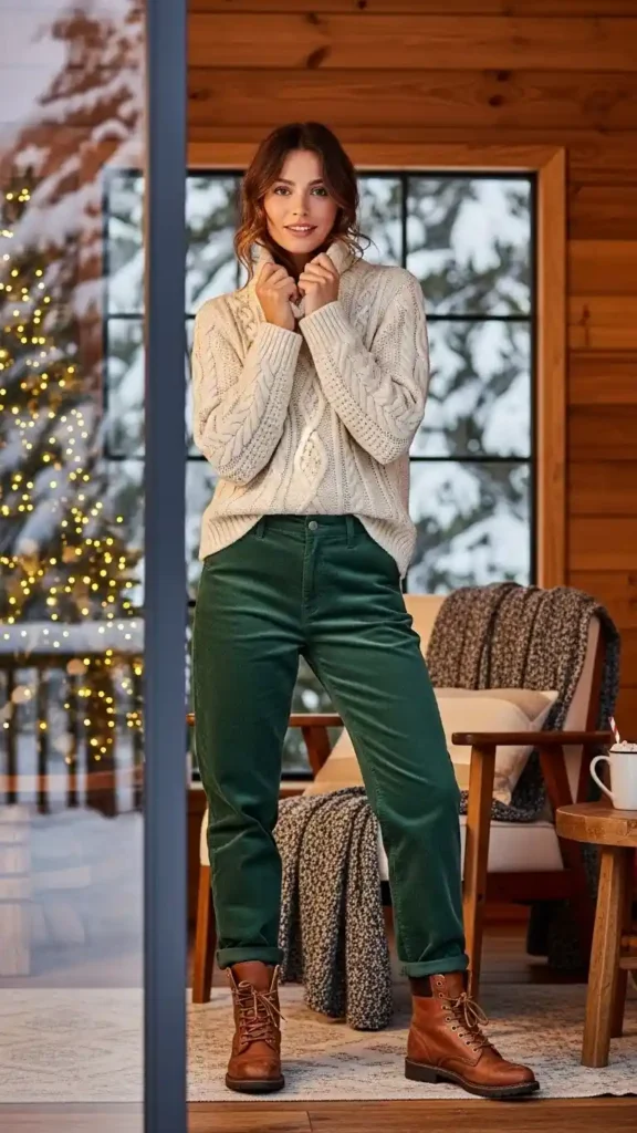 cable-knit-sweater-with-corduroy-pants