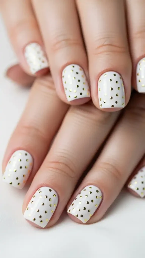 gold-polka-dots-on-white