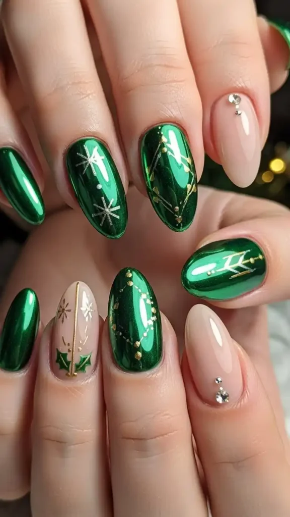 metallic-green-elegance