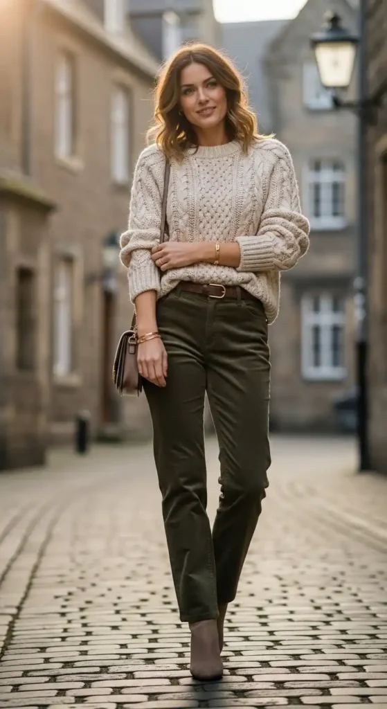 cable-knit-sweater-corduroy-pants