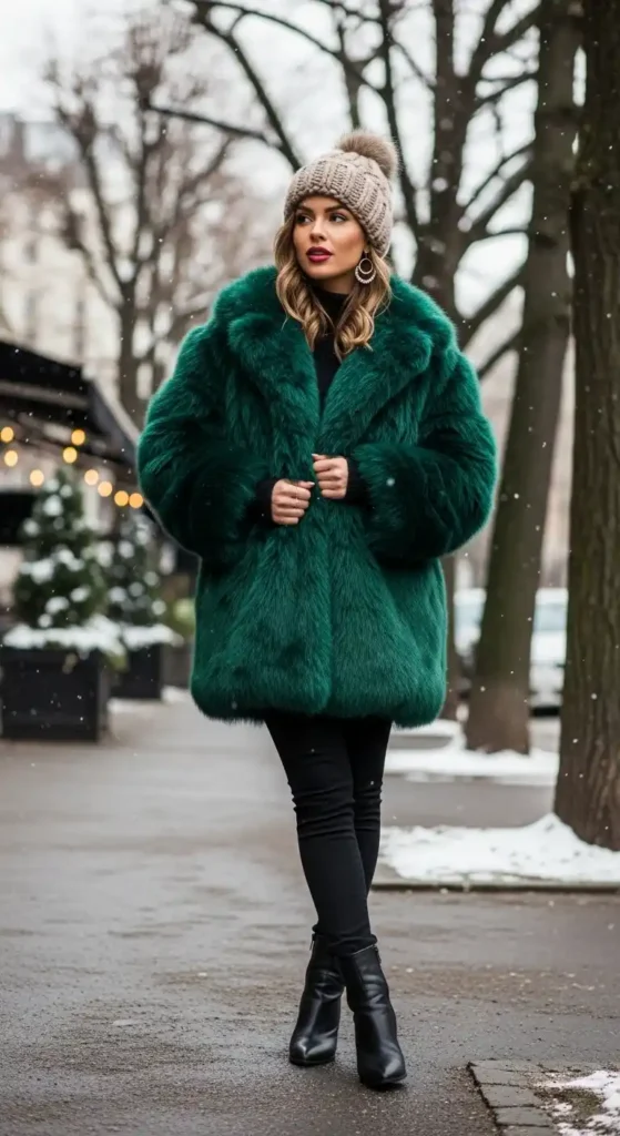 faux-fur-coat-skinny-pants