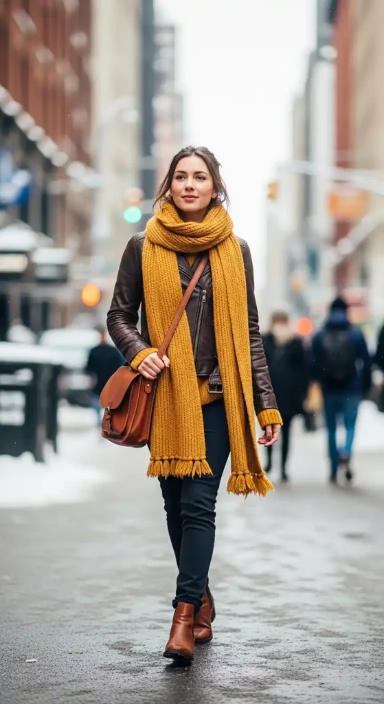 leather-jacket-scarf-combo