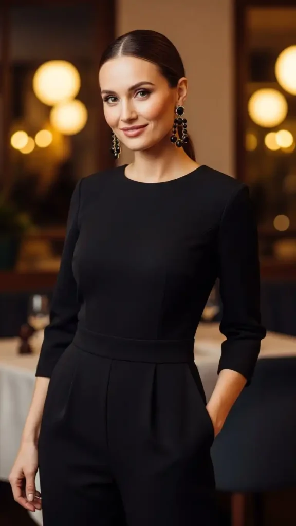 lack-jumpsuit-with-statement-earrings