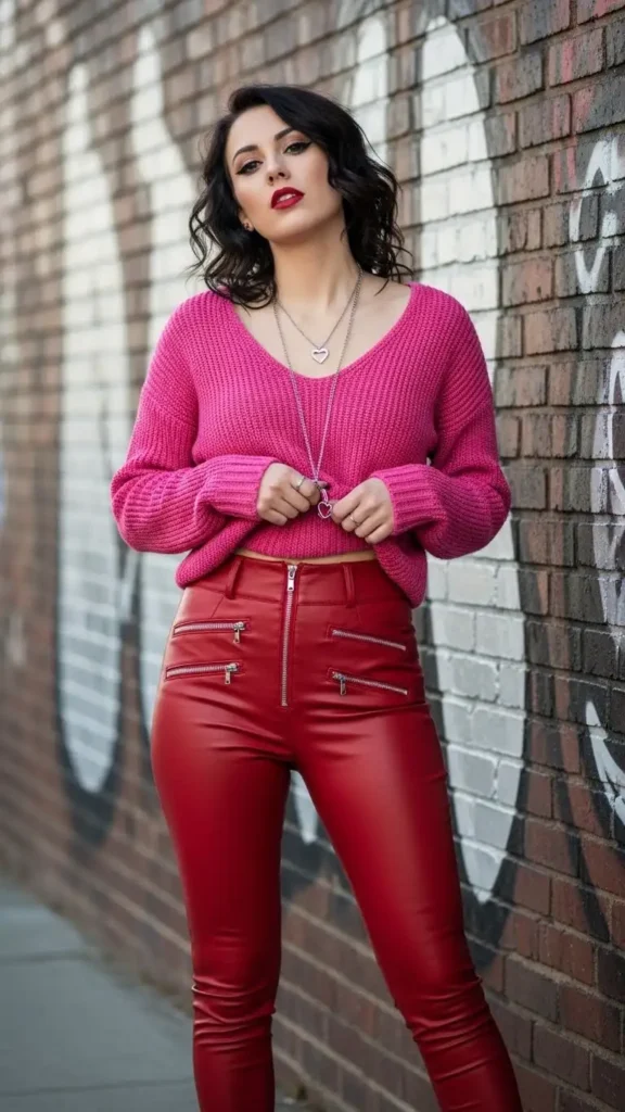 edgy-leather-pants