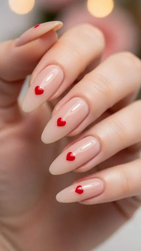glossy-nude-tiny-heart