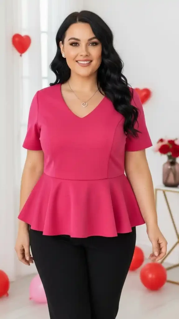 peplum-top-with-slim-skirt