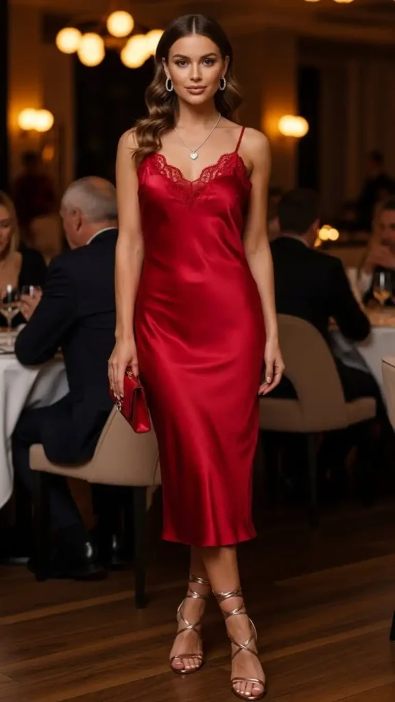 satin-slip-dress-with-strappy-sandals