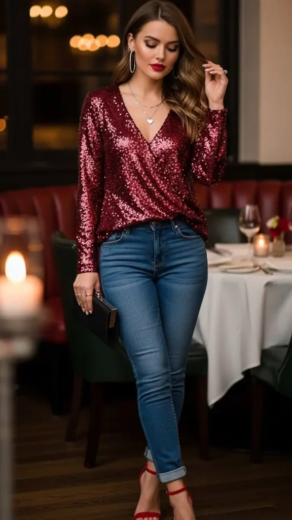 sequin-top-with-dark-jeans