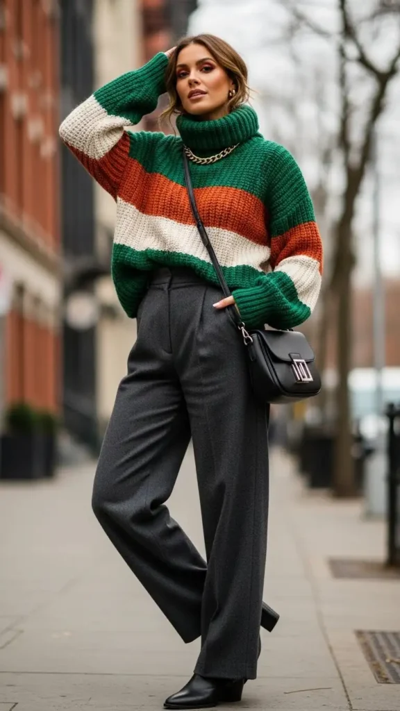 striped-knit-sweater
