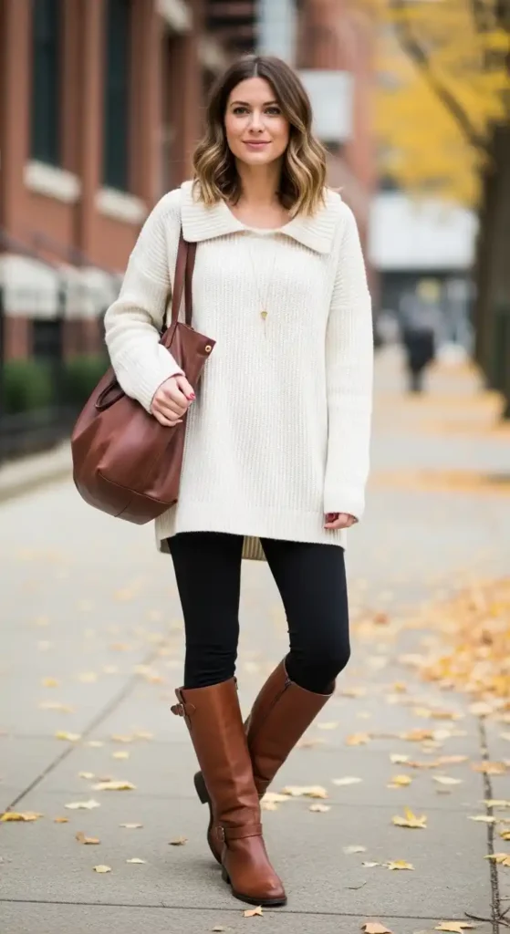 casual-leggings-flat-riding-boots