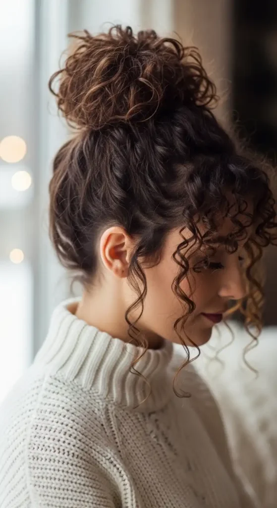 curly-top-knot