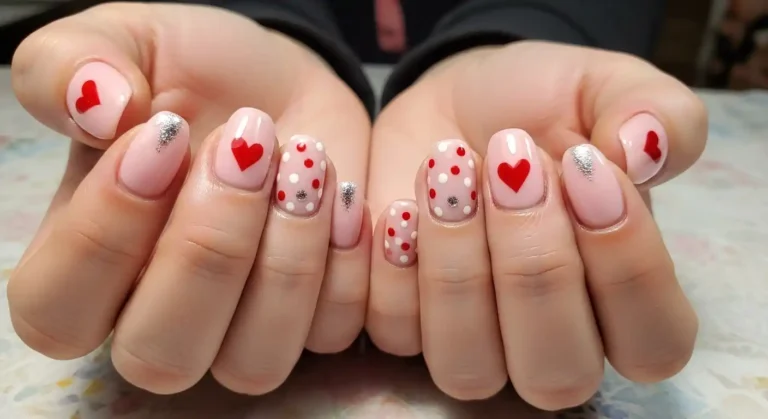 cute-valentine-nail-design
