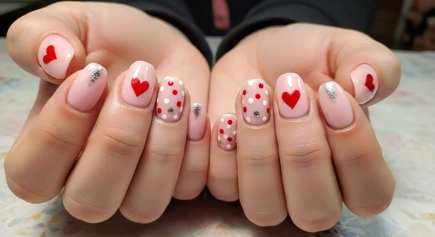 cute-valentine-nail-design