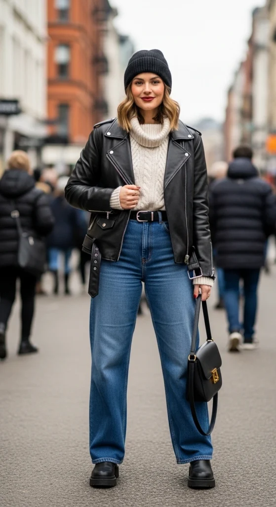 leather-jacket-with-wide-leg-jeans