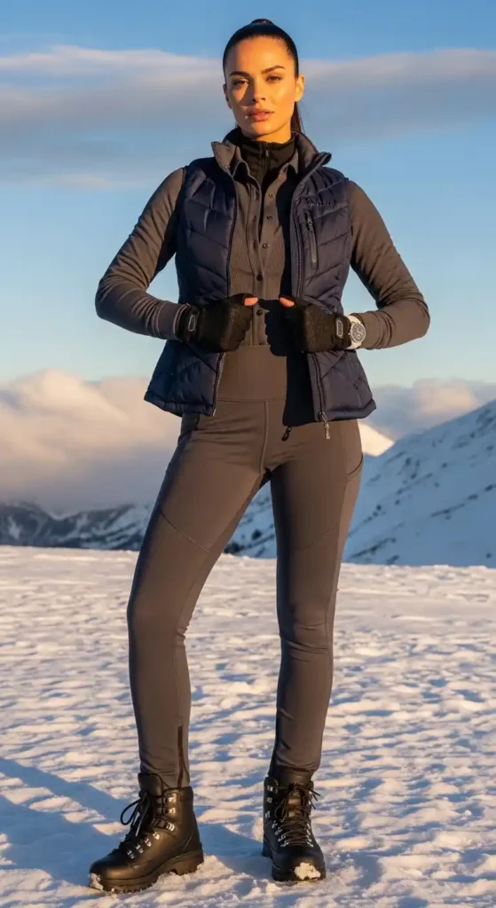 thermal-layered-button-down-shirt-outfit