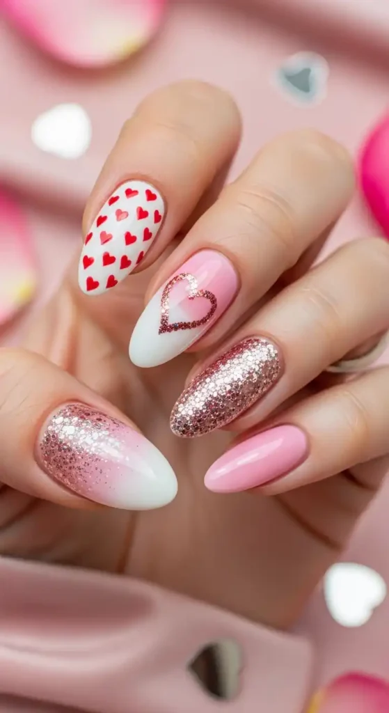 glitter-nail