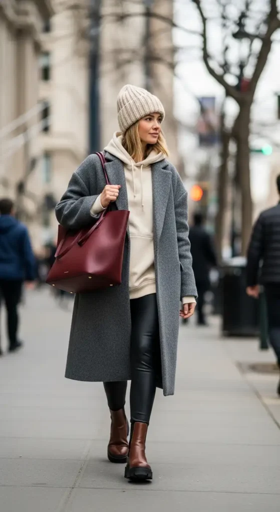 hoodie-with-wool-coat-and-leggings