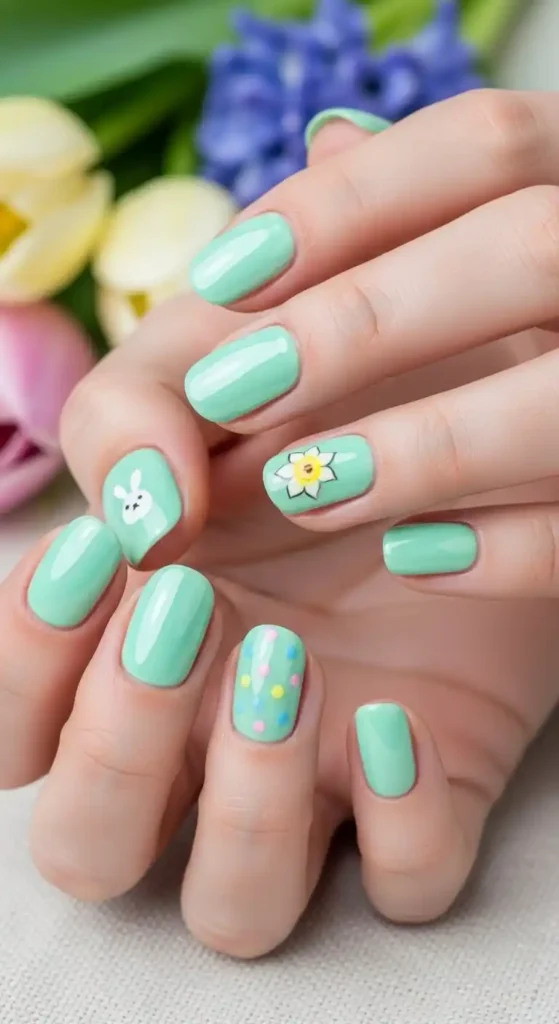 mint-green-chrome-shine