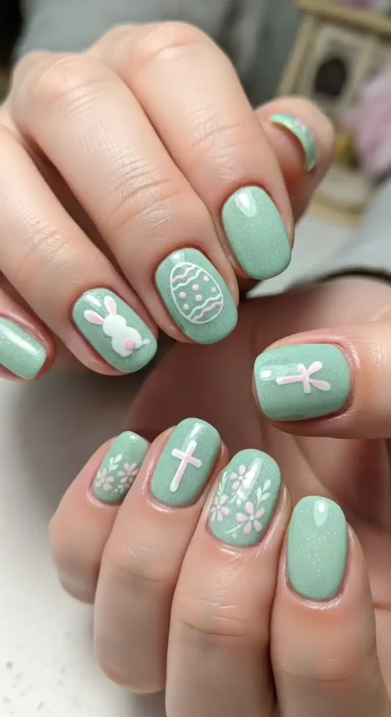 mint-green-with-subtle-glitter