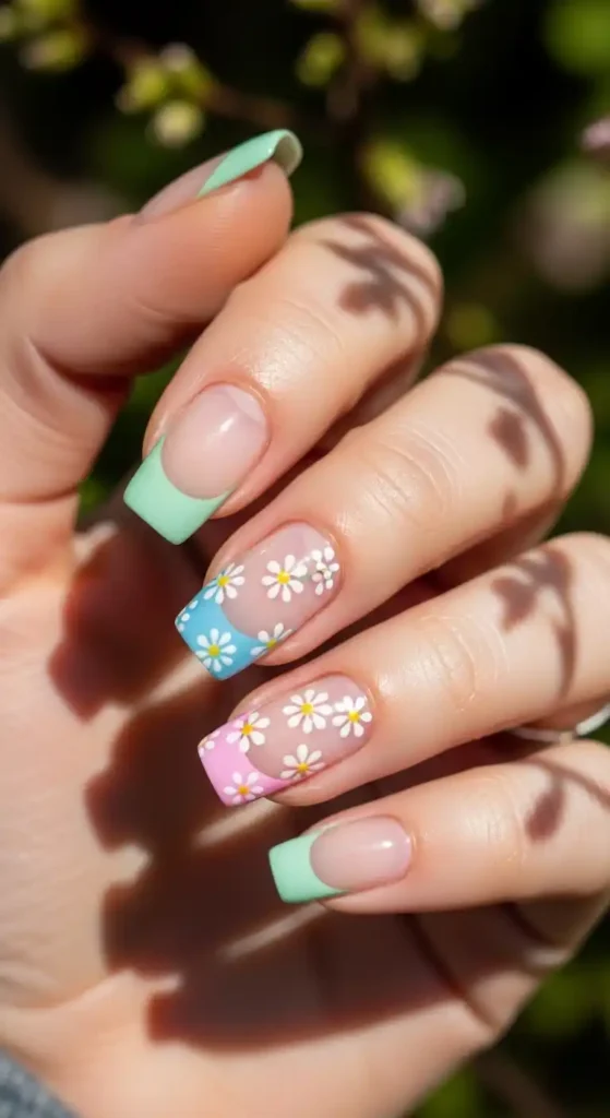 pastel-french-tips