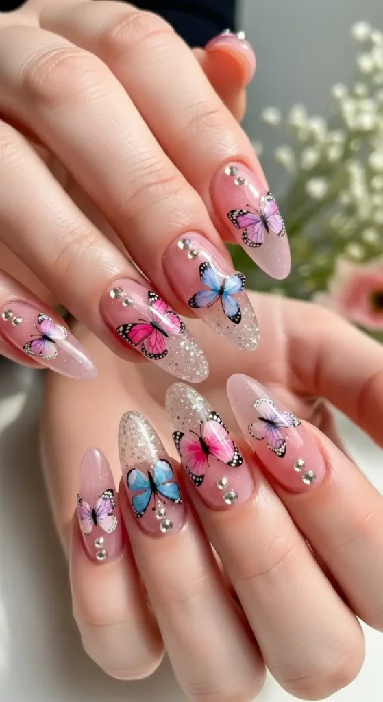 pink-jelly-butterfly-nails