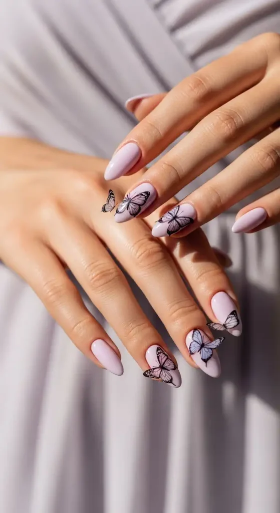 soft-lavender-butterfly-nails