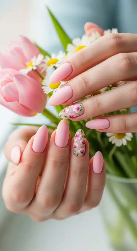 soft-pink-pastel-nails
