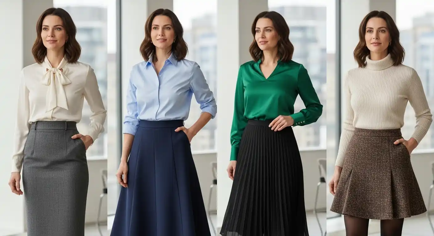 chic-formal-skirts-and-blouses-every-professional-should-own