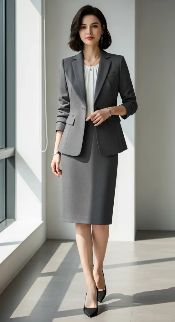 tailored-skirt-suit
