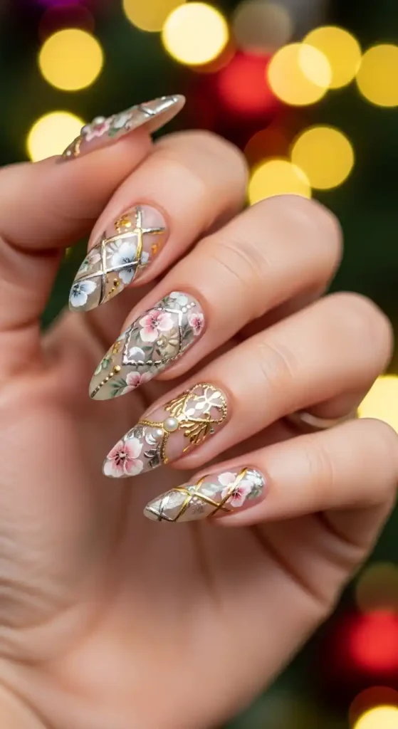 floral-metallic-mix