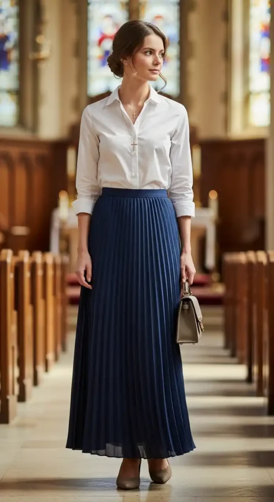 pleated-maxi-skirt-with-button-down