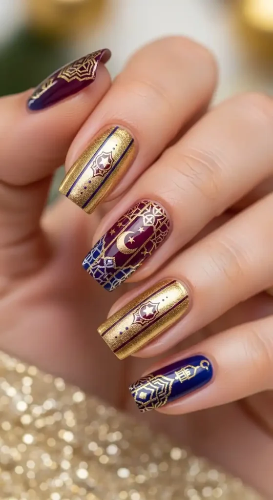 stripe-of-gold-by-nailsmade-studio