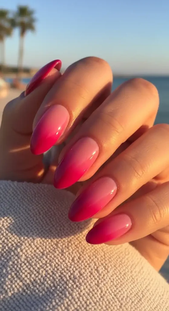 fuchsia-to-magenta-ombre
