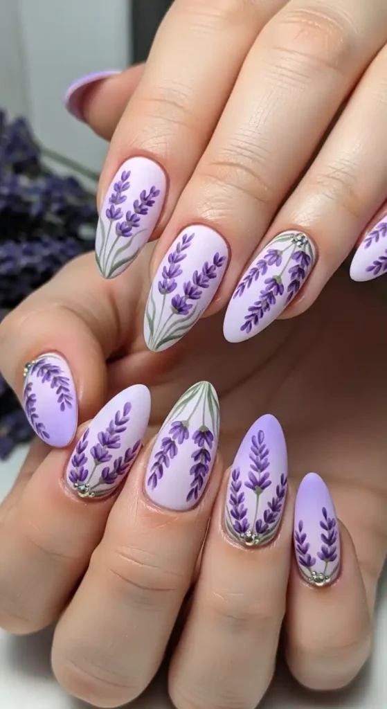 lavender-florals