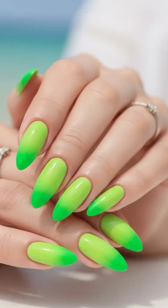 neon-green-to-lime-ombre