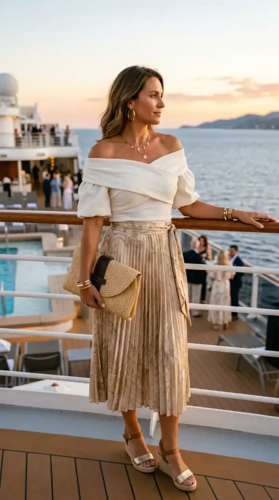 Off-Shoulder-Top-With-Midi-Skirt