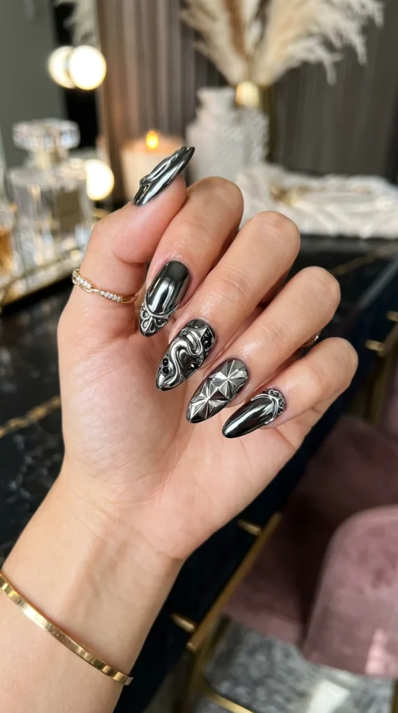 black-mirror-chrome-nails