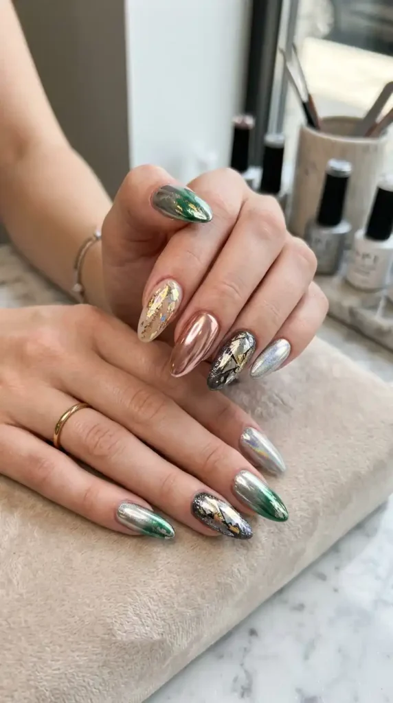 foil-and-chrome-nail-art