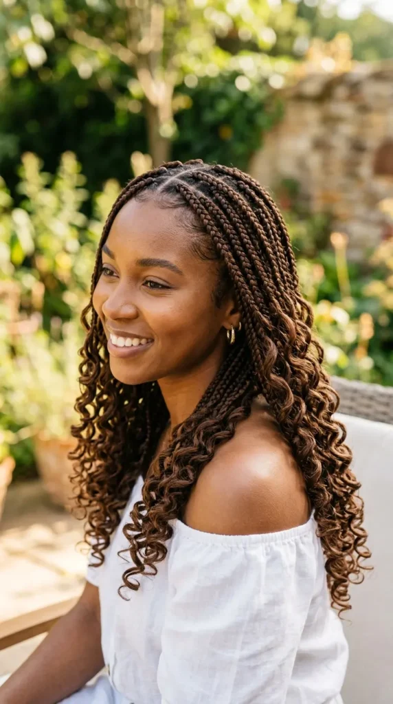 french-curl-braids