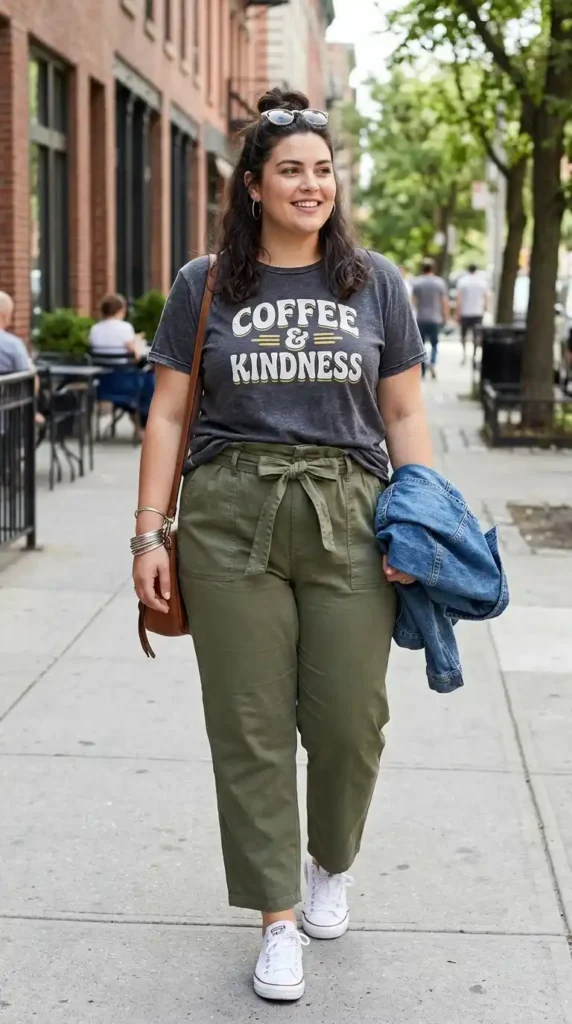 graphic-tee-with-paperbag-waist-pants