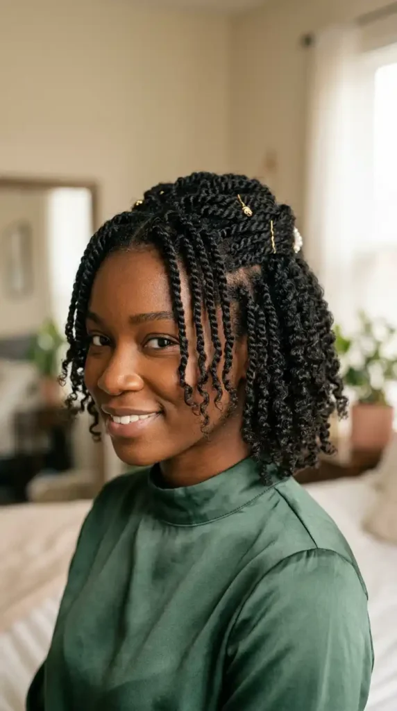 half-up-mini-twist-style