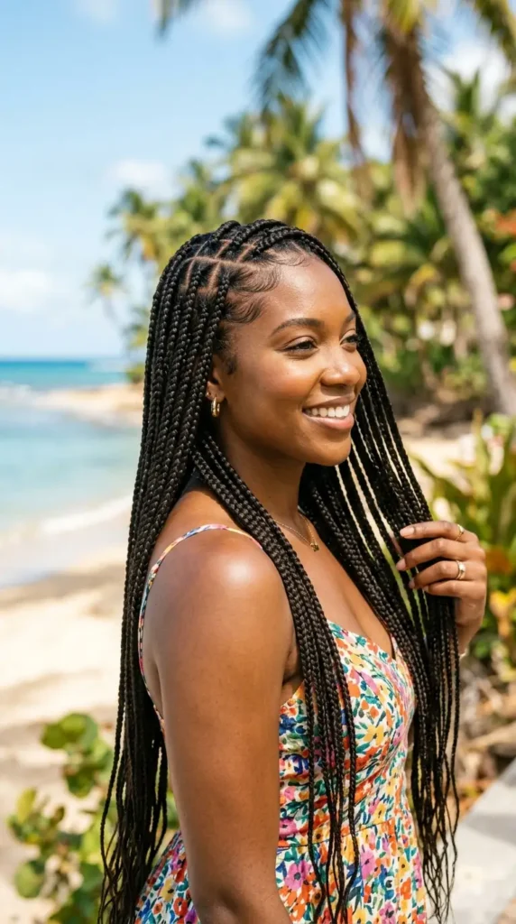 knotless-box-braids