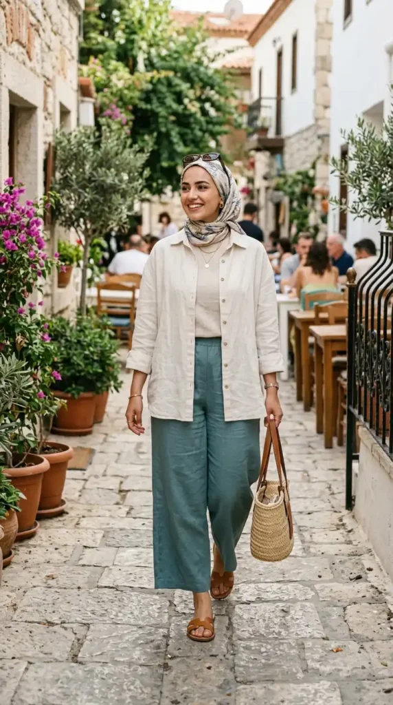 linen-shirt-with-relaxed-culottes