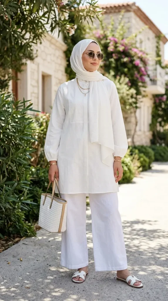monochrome-all-white-summer-ensemble