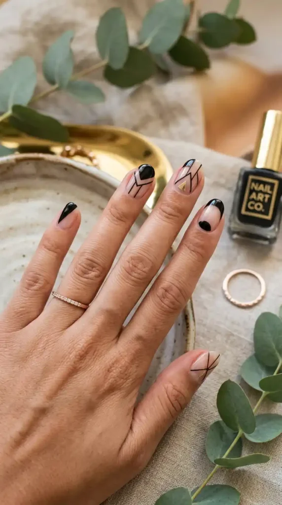 negative-space-nail-art