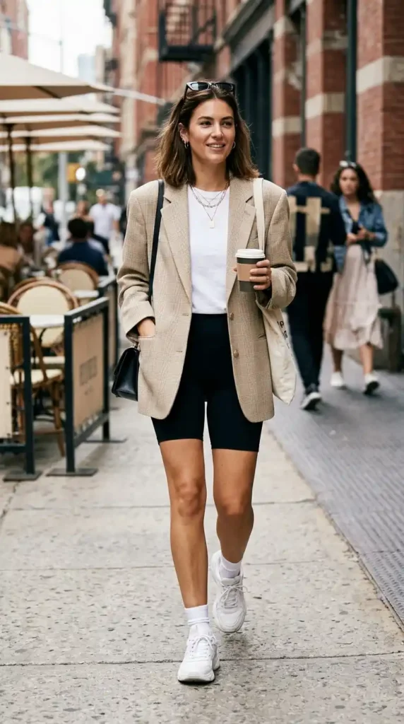oversized-blazer-with-biker-shorts