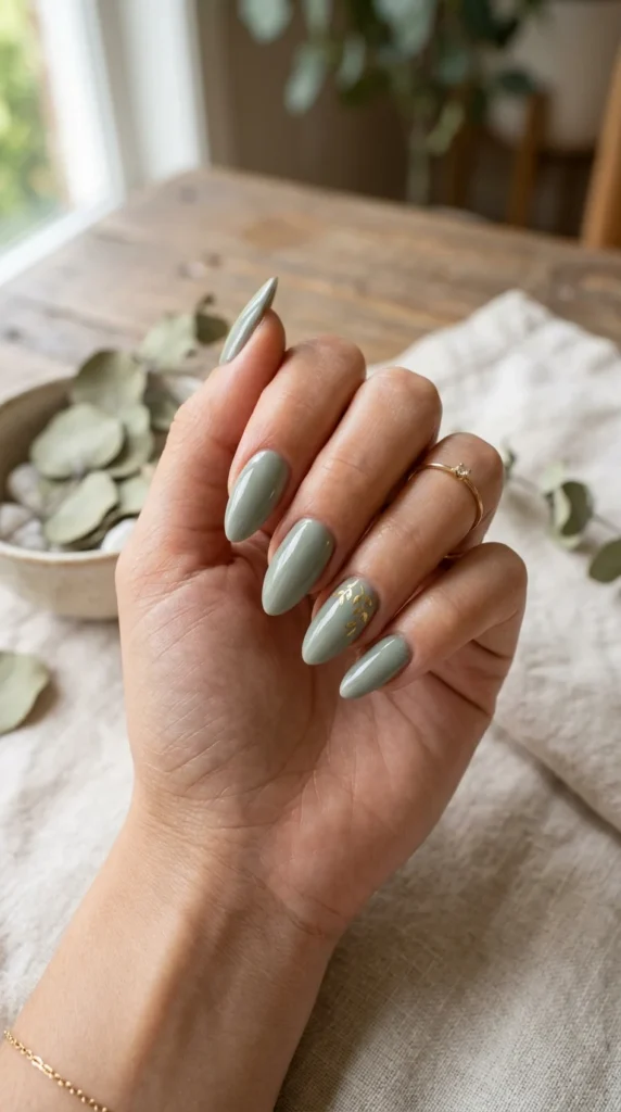 sage-green-almond-nails