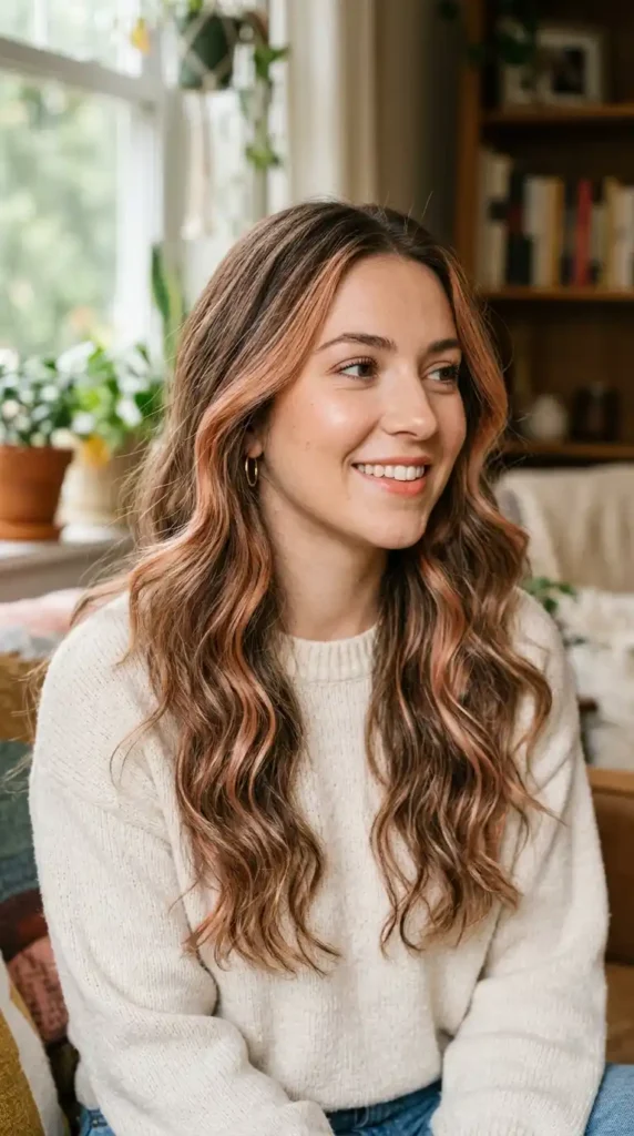 soft-brunette-with-peach-and-gold-accents